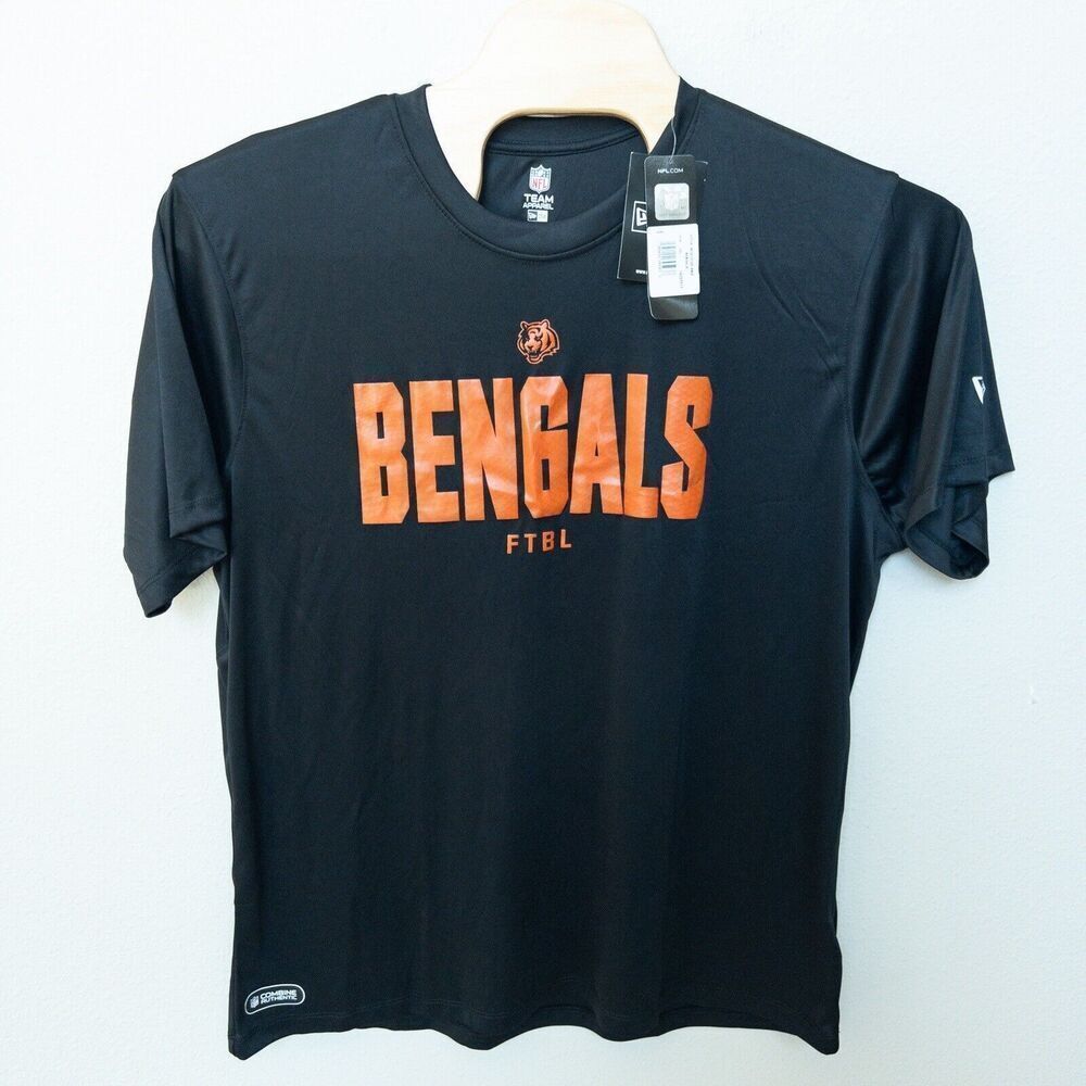 NWT New Era NFL Combine Authentic Training‎ Shirt Cincinnati Bengals Mens 2XL